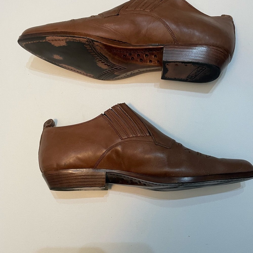 Chilis Elegant Brown Women's shoes Booties Loafers Size 8 SB-5 - Picture 9 of 10